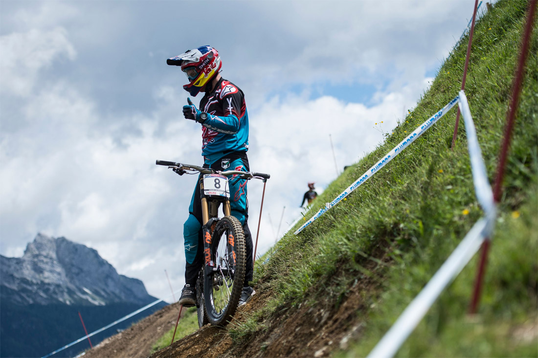 Campus Aaron Gwin en Leogang: es el lugar y es el momento