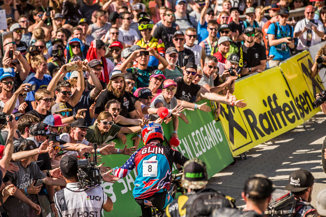 Campus Aaron Gwin en Leogang: es el lugar y es el momento