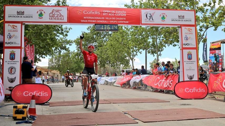 Pablo Rodríguez, segundo, sentencia el Open de España XCO Cofidis