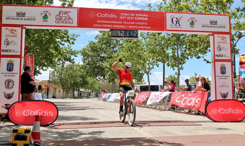 Pablo Rodríguez, segundo, sentencia el Open de España XCO Cofidis