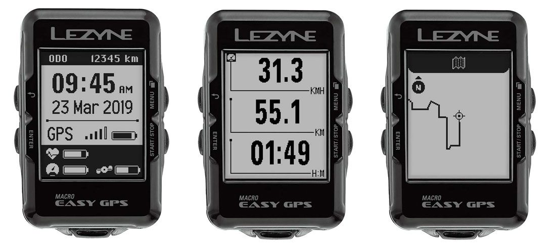 Lezyne GPS: ¿A lo largo o a lo ancho?