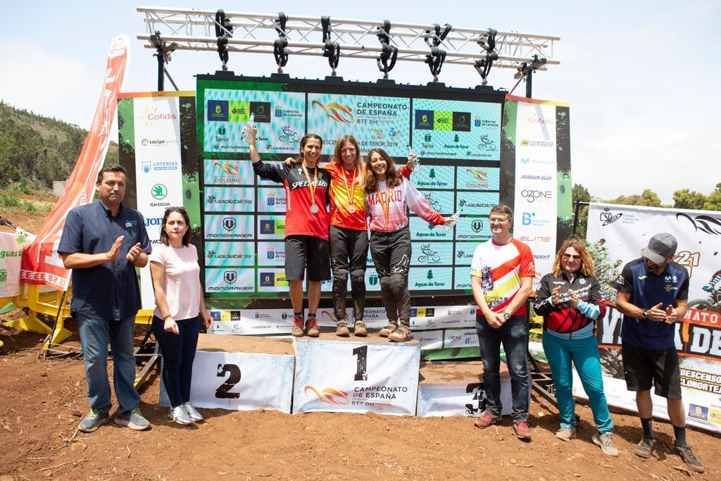 Telma Torregrosa y Álex Marín Campeones de España de DH