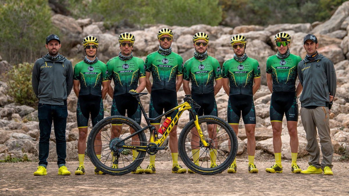 Buff Scott MTB Team: estrellas del maratón