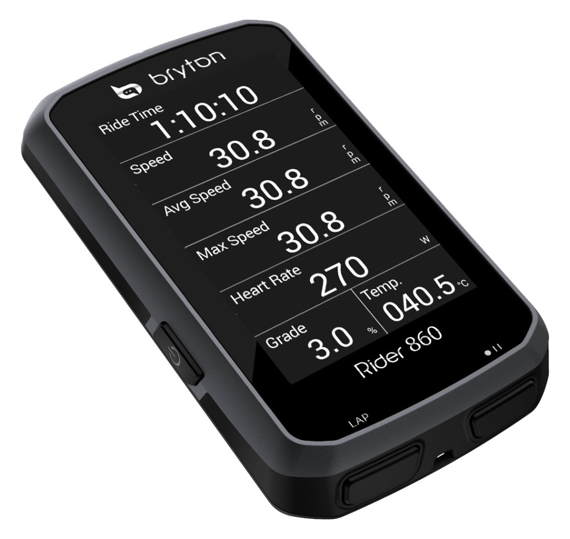 Así es el nuevo GPS Bryton Rider 860