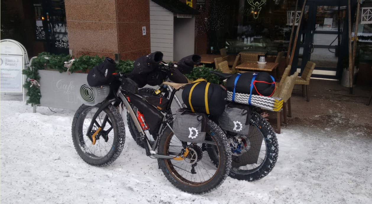 Una carrera a 12º bajo cero