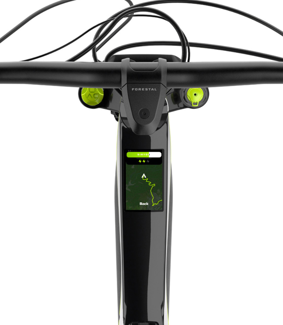 Nueva Forestal Siryon, una e-bike con 4G