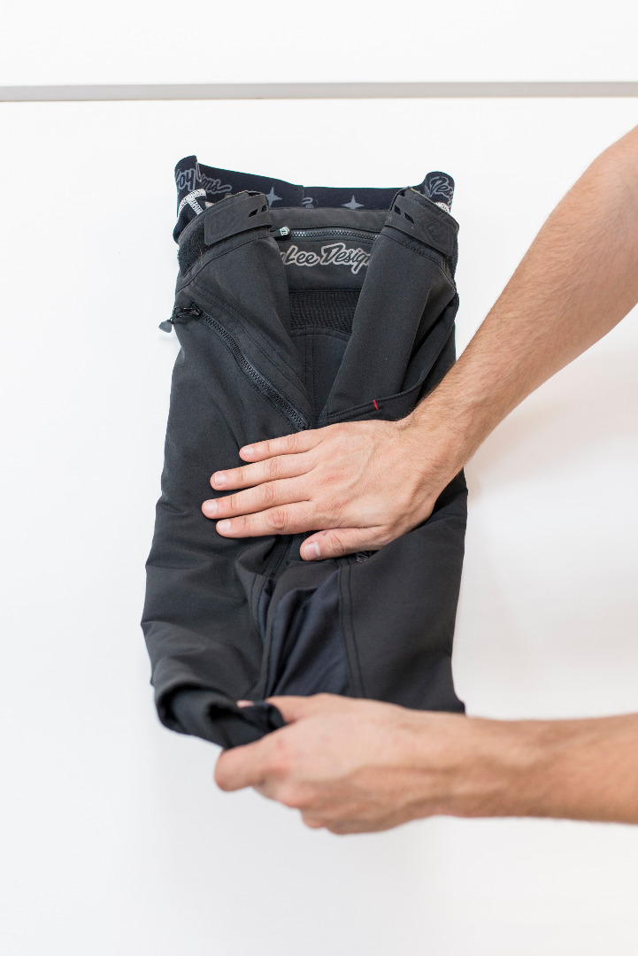 ¿Cómo doblar un culote y un baggy?