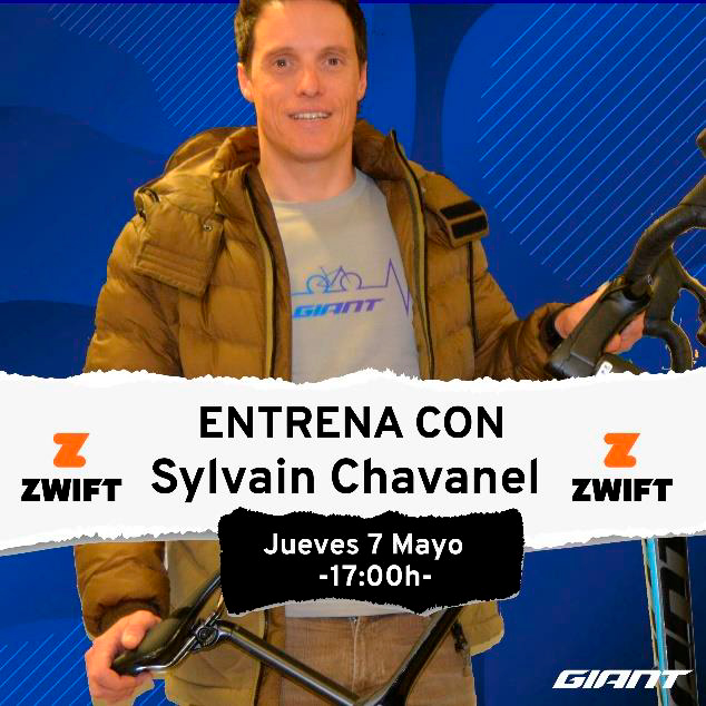 Joseba Beloki y Sylvain Chavanel, los últimos eventos en Zwift