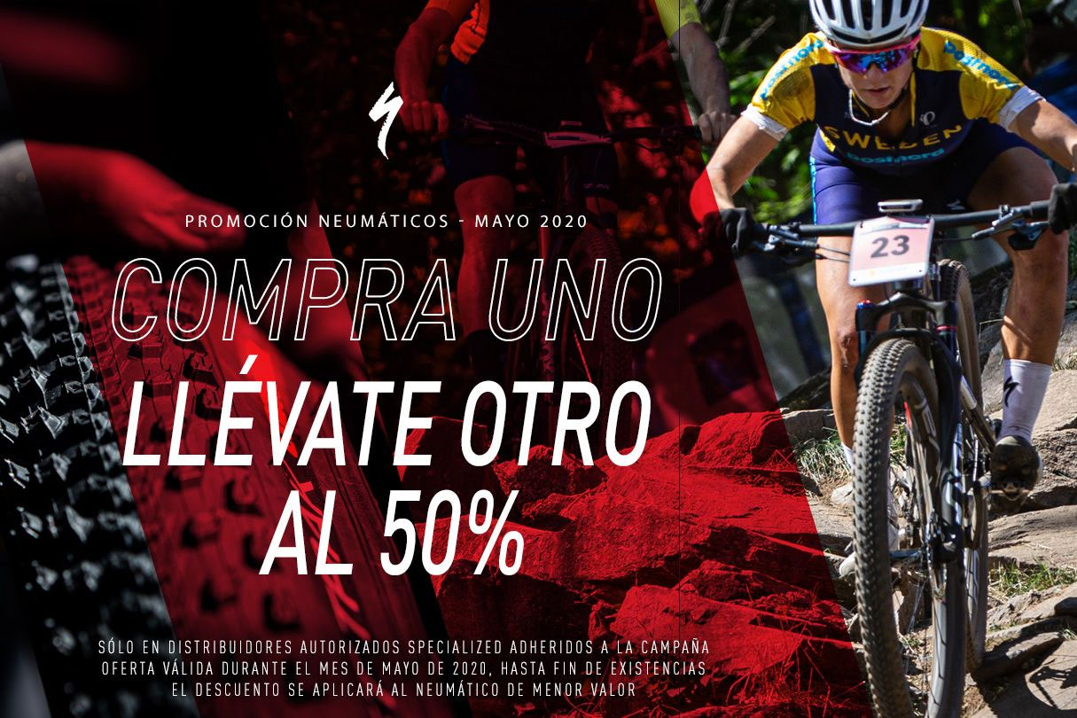 Neumáticos Specialized: el segundo a mitad de precio