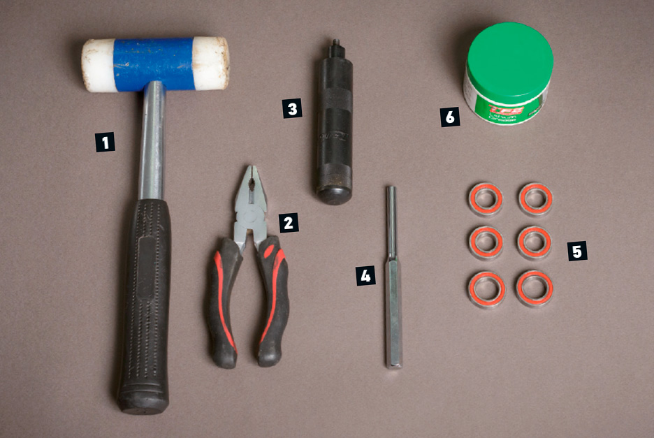 Mecánica bujes: Mantenimiento y cambio de rodamientos